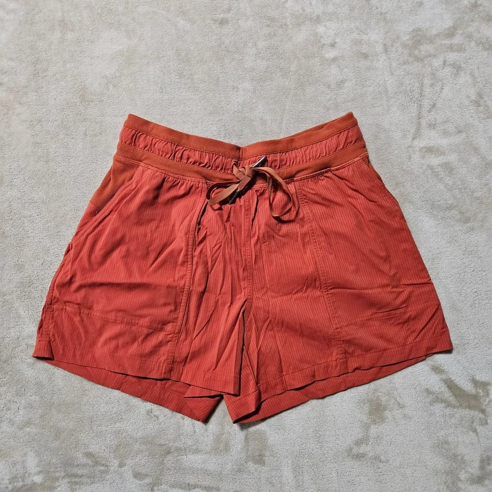 Lululemon Dance Studio Shorts Terracotta Rust Orange Athletic Shorts Size 6